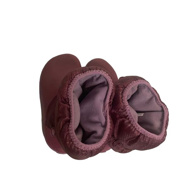 Crocs Youth Girls Size 4 Crocband Purple Winter Snow Boots - Picture 5 of 10